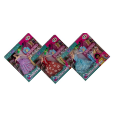 Doll Princess with Boots, 4 Dresses & Accessories 28cm